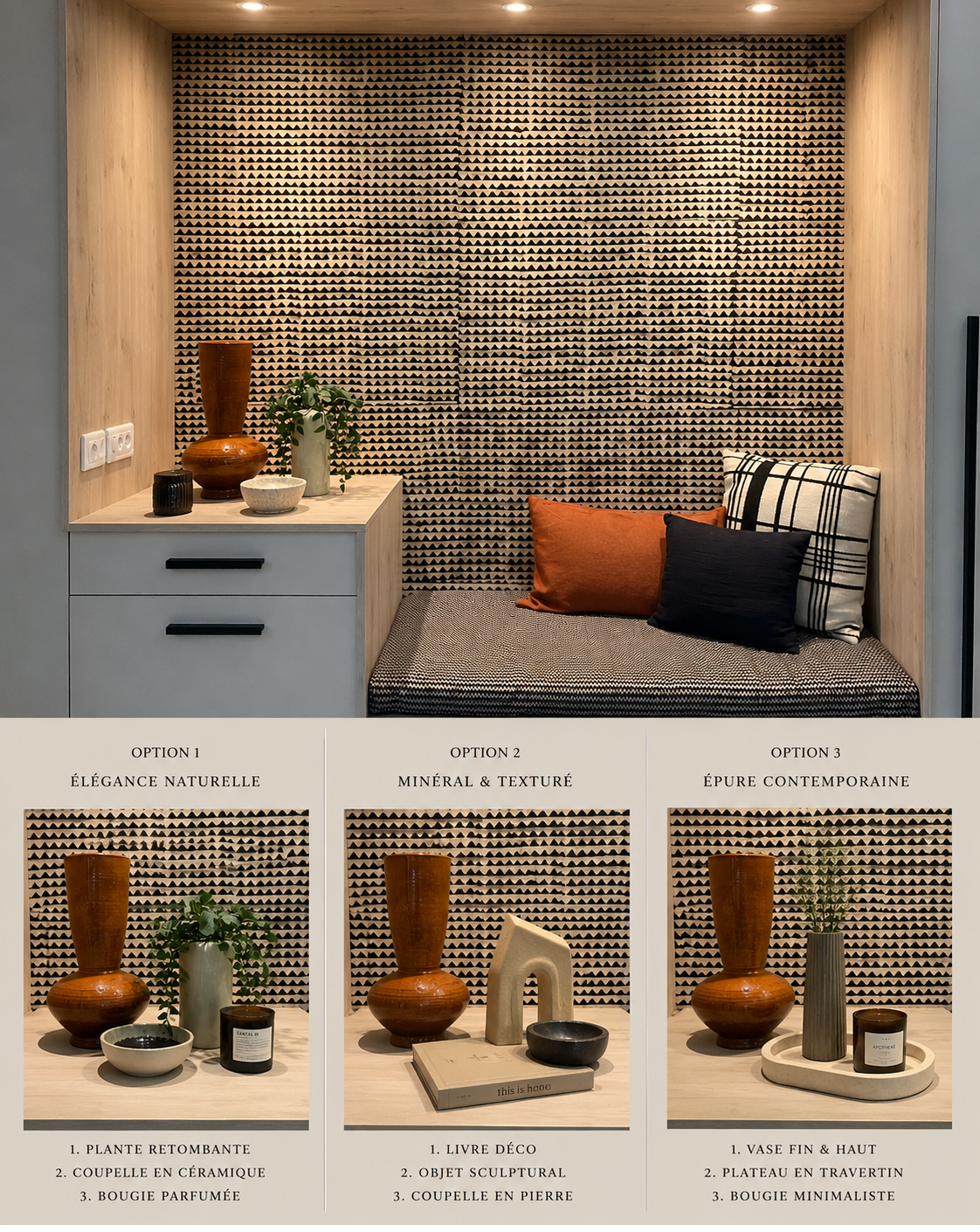 Détails déco — alcôve Maison Claire